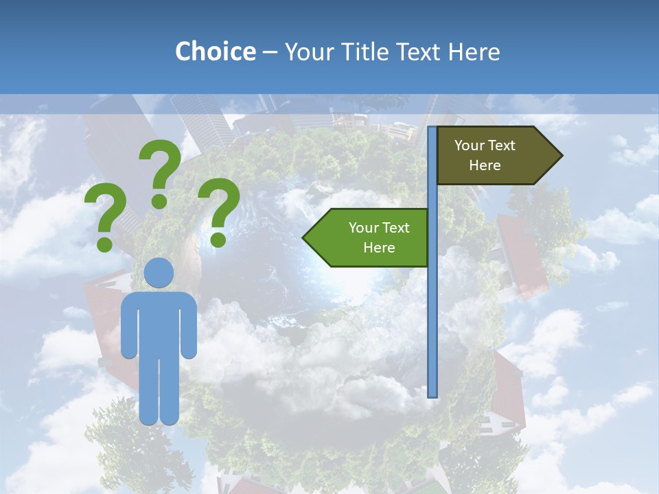 Track Drainage Bullhead PowerPoint Template
