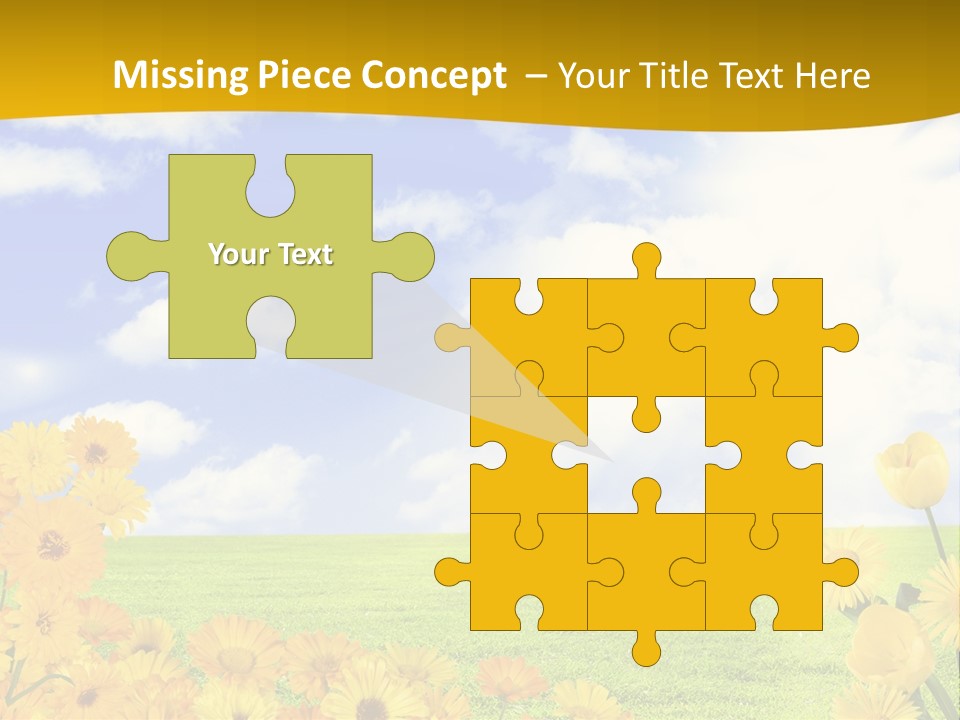 Gauge Foot Shadows PowerPoint Template