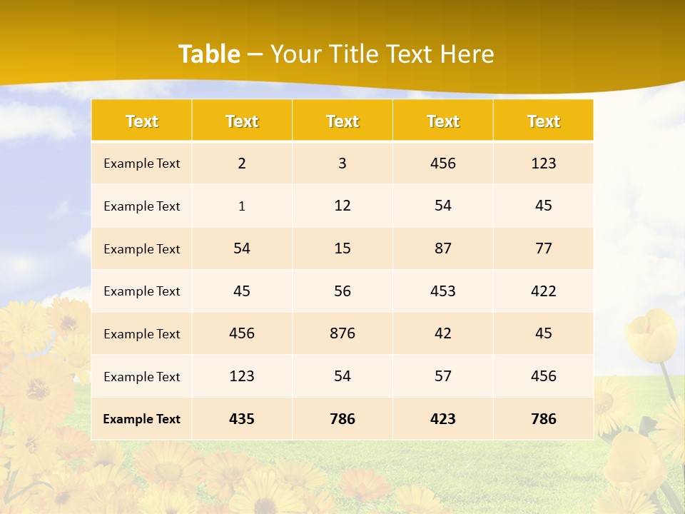 Gauge Foot Shadows PowerPoint Template