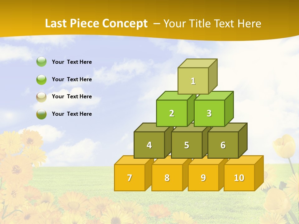 Gauge Foot Shadows PowerPoint Template