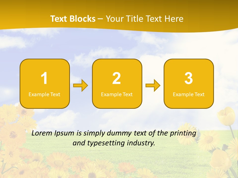 Gauge Foot Shadows PowerPoint Template