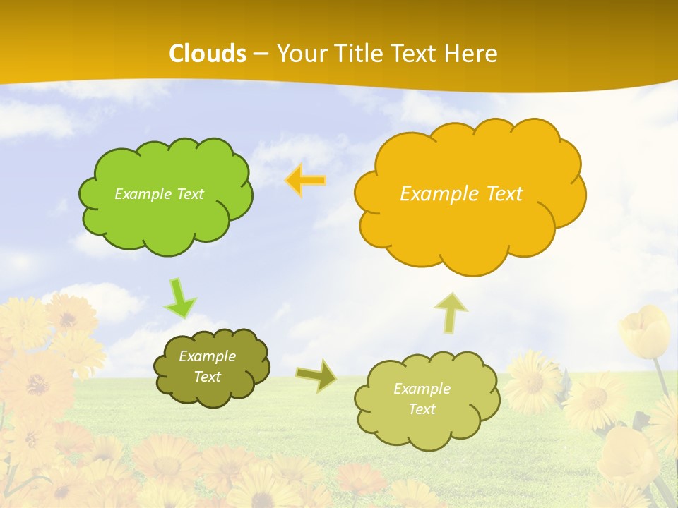 Gauge Foot Shadows PowerPoint Template