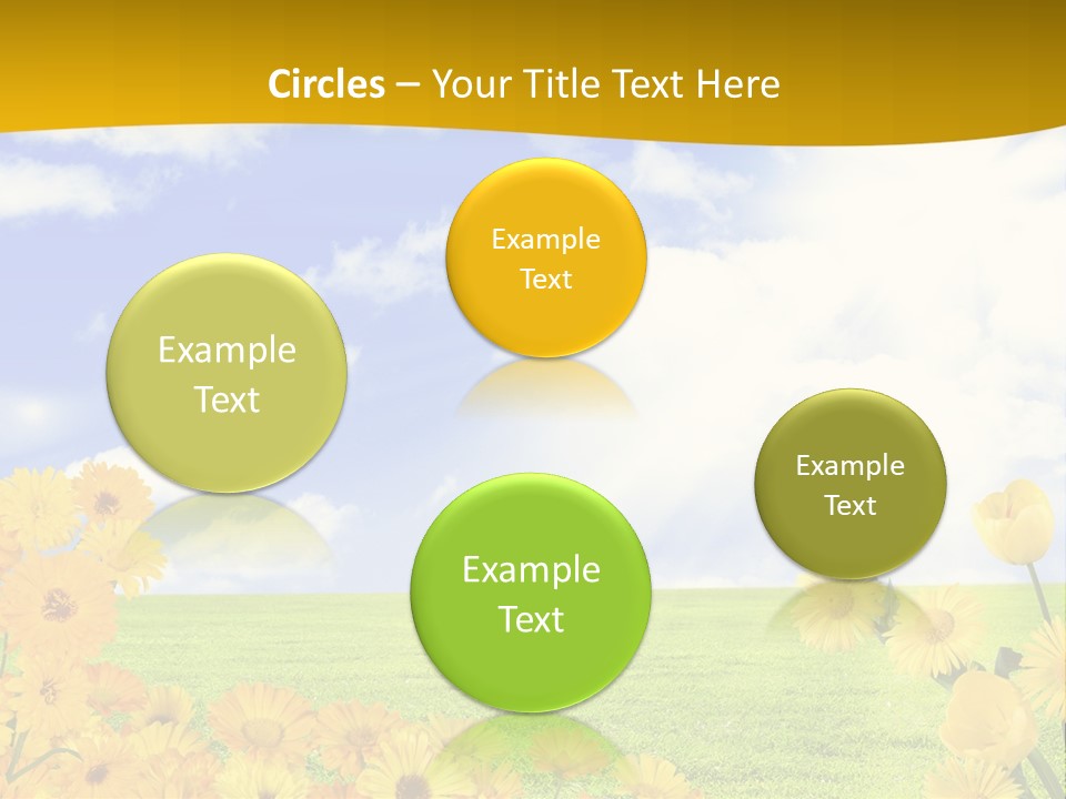Gauge Foot Shadows PowerPoint Template