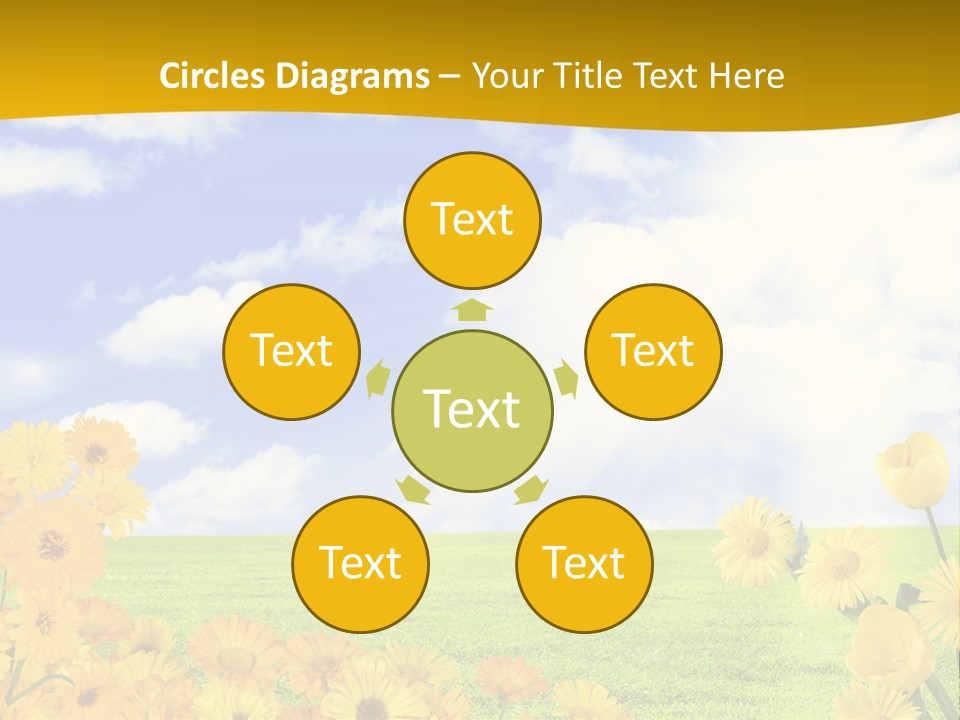 Gauge Foot Shadows PowerPoint Template