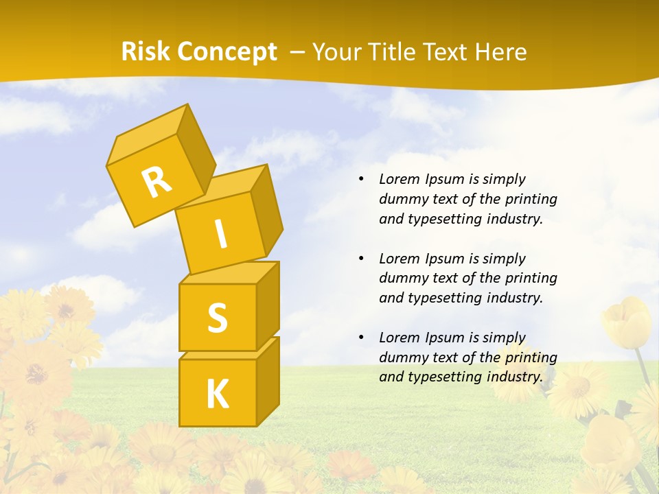 Gauge Foot Shadows PowerPoint Template