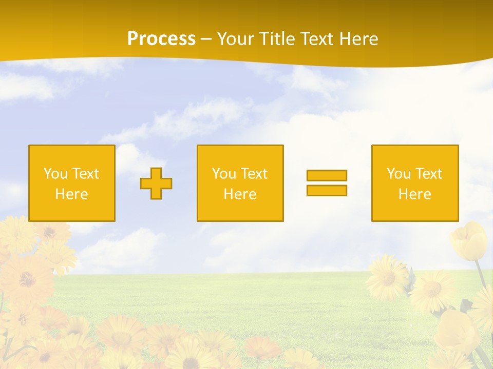 Gauge Foot Shadows PowerPoint Template
