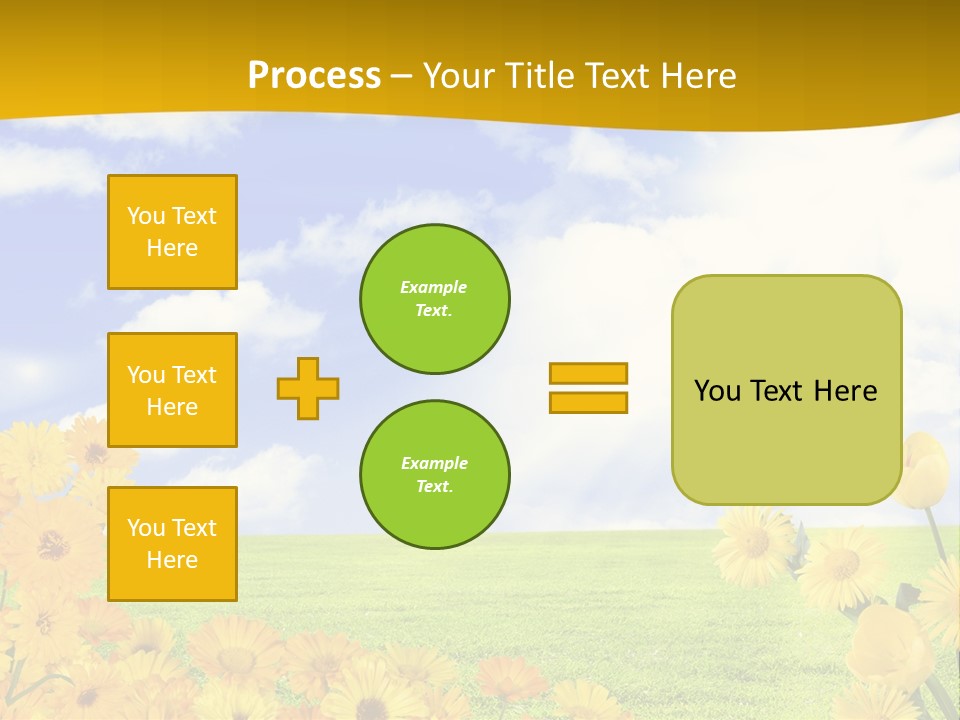 Gauge Foot Shadows PowerPoint Template