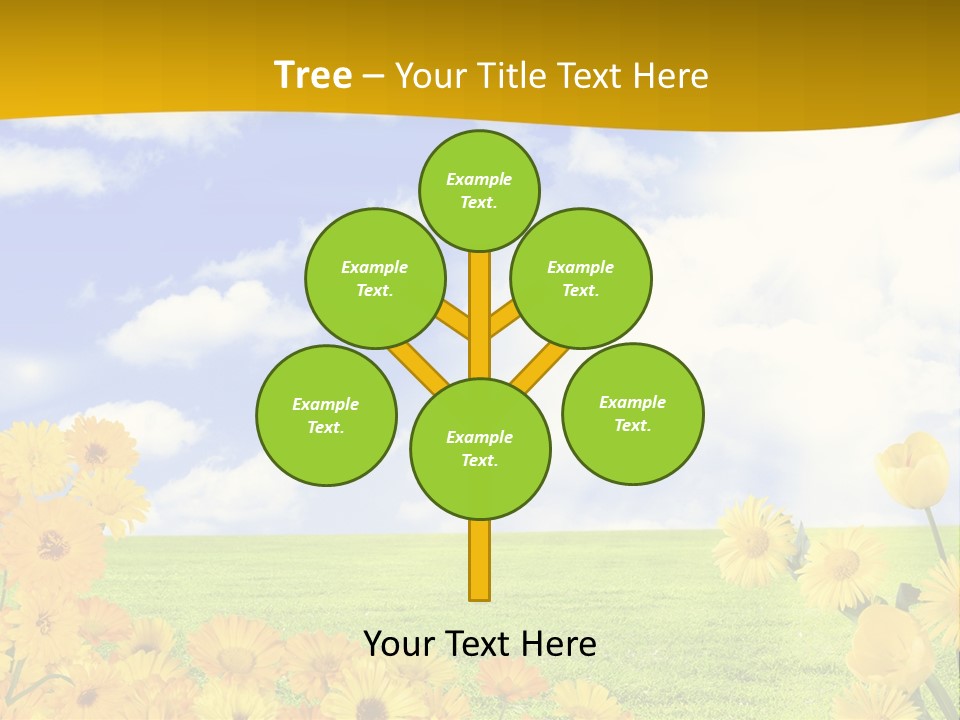 Gauge Foot Shadows PowerPoint Template