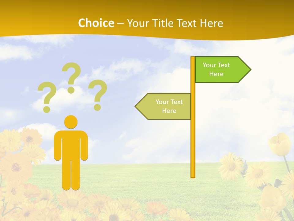 Gauge Foot Shadows PowerPoint Template