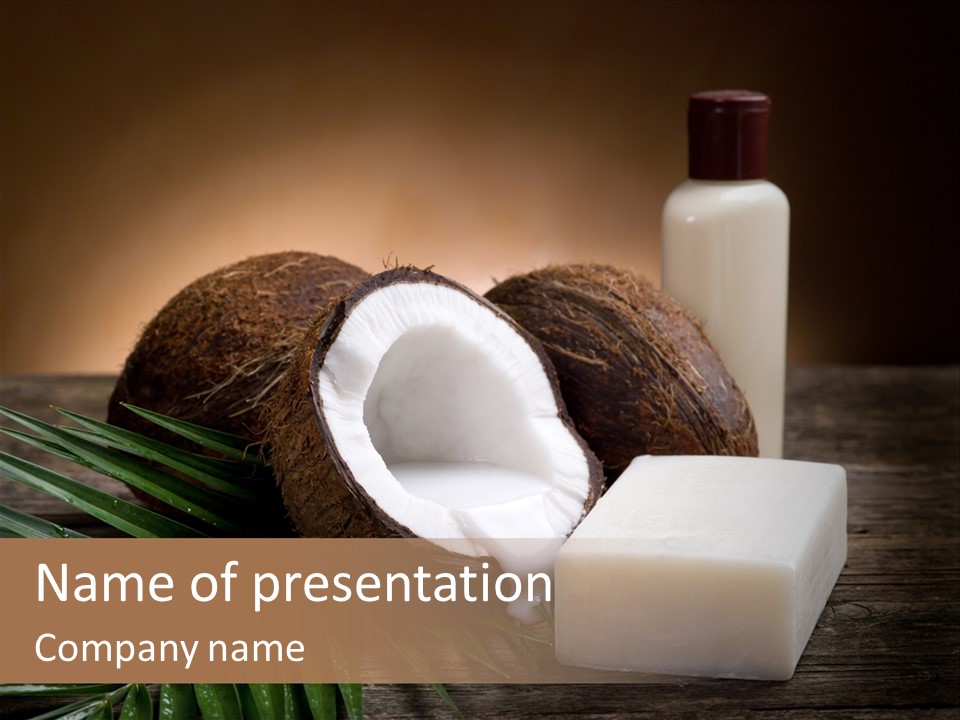 Organic Soap Nut PowerPoint Template