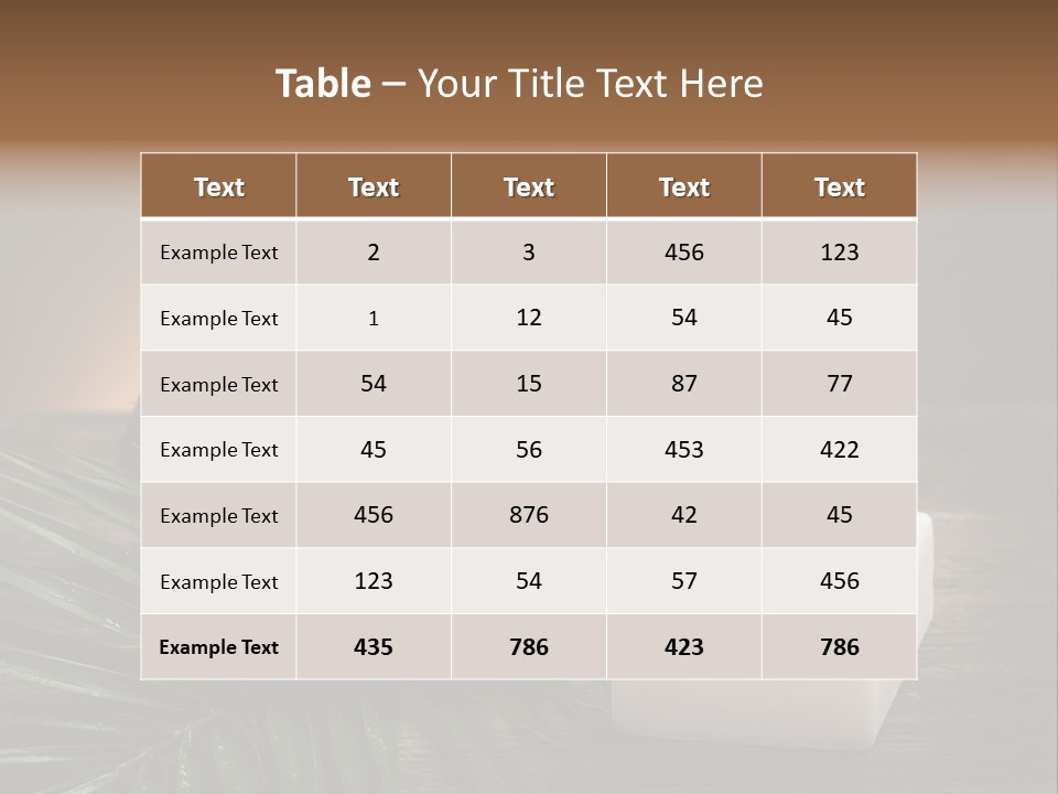 Organic Soap Nut PowerPoint Template