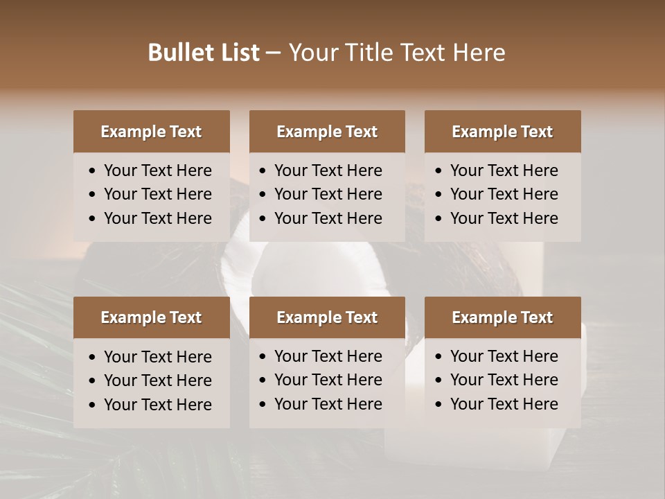 Organic Soap Nut PowerPoint Template