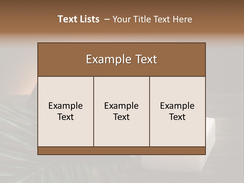 Organic Soap Nut PowerPoint Template