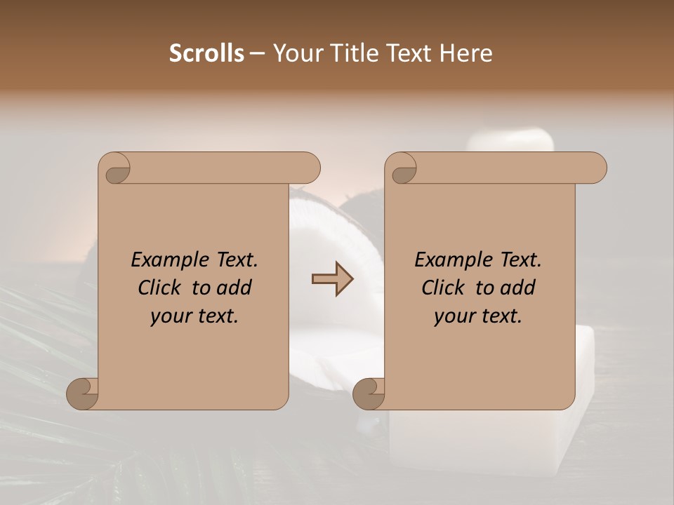 Organic Soap Nut PowerPoint Template