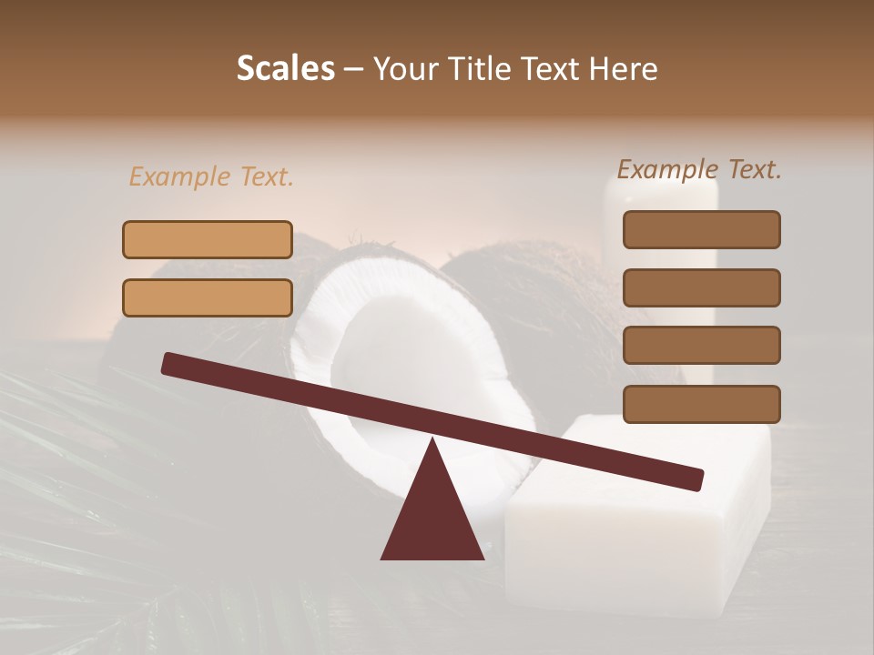 Organic Soap Nut PowerPoint Template