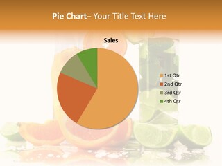 Serving Citric Lemon PowerPoint Template