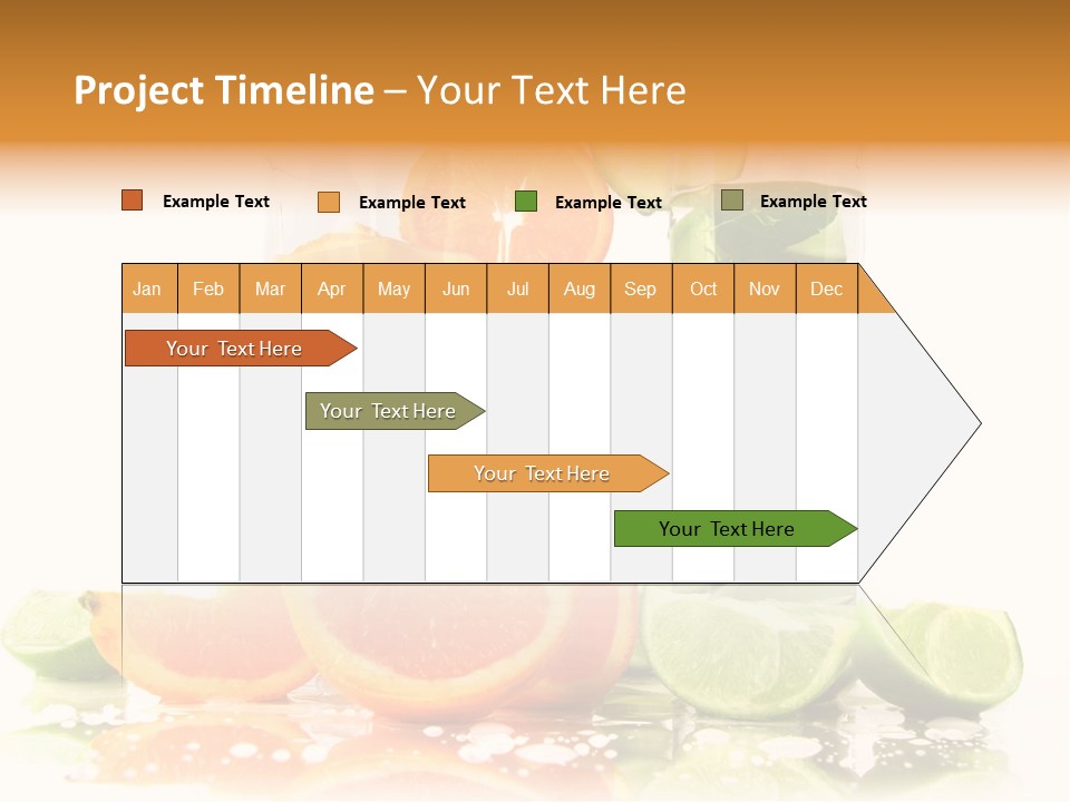 Serving Citric Lemon PowerPoint Template