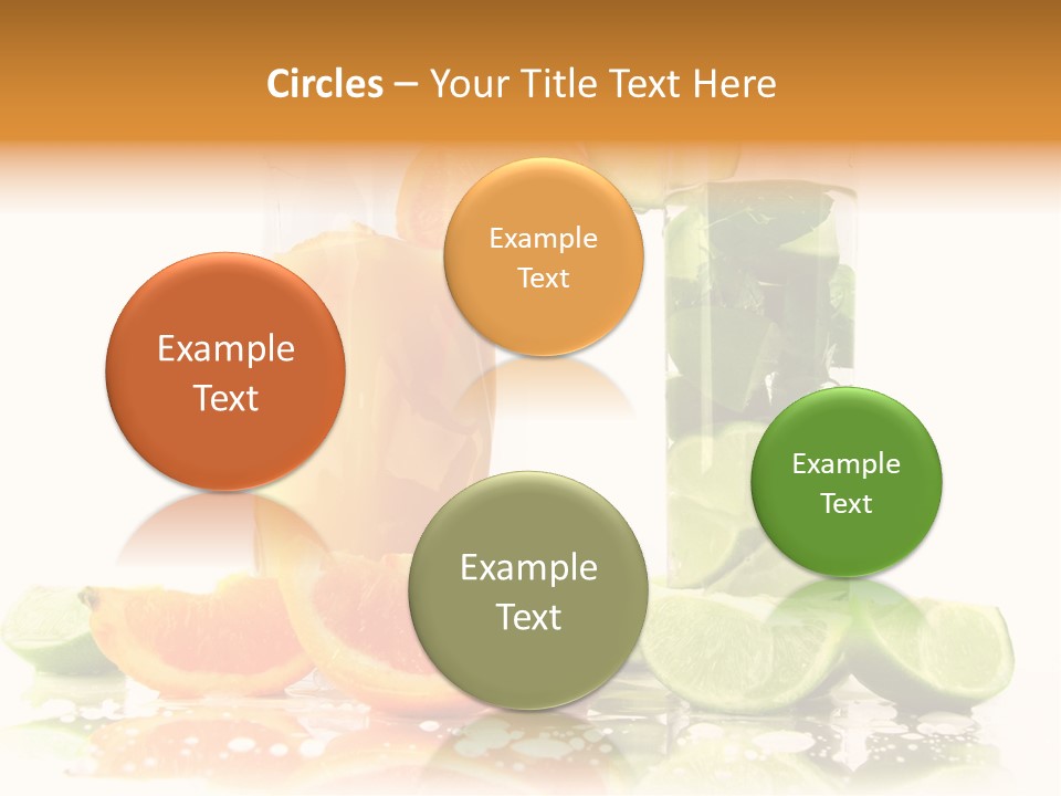 Serving Citric Lemon PowerPoint Template