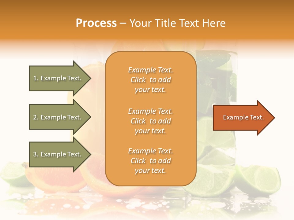 Serving Citric Lemon PowerPoint Template