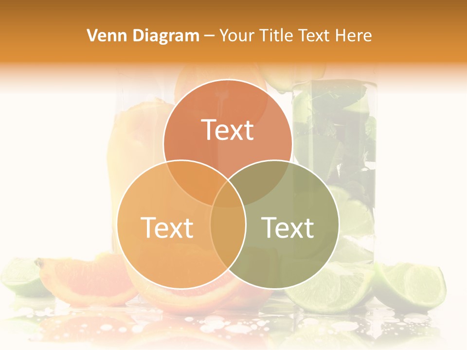 Serving Citric Lemon PowerPoint Template