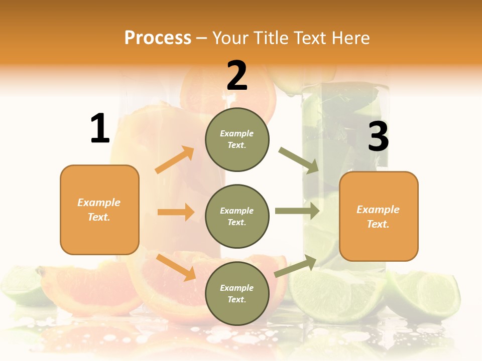 Serving Citric Lemon PowerPoint Template