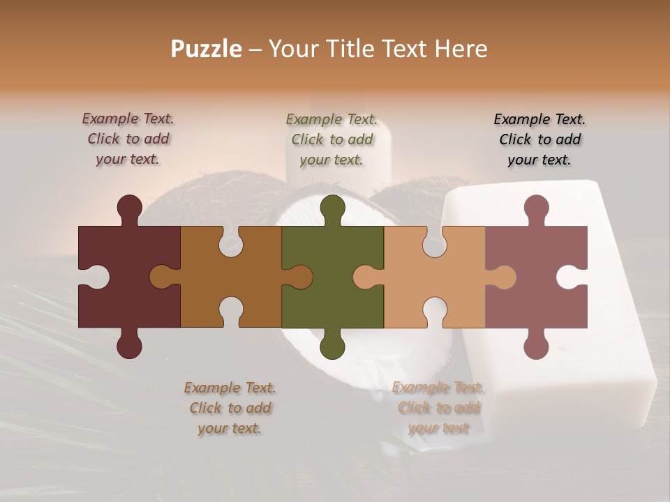 Bathroom Wood Green PowerPoint Template