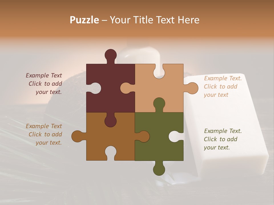 Bathroom Wood Green PowerPoint Template