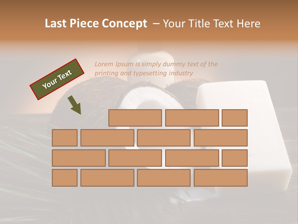 Bathroom Wood Green PowerPoint Template