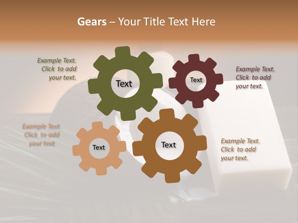 Bathroom Wood Green PowerPoint Template