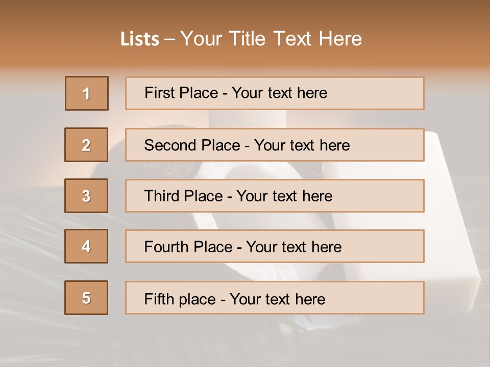 Bathroom Wood Green PowerPoint Template