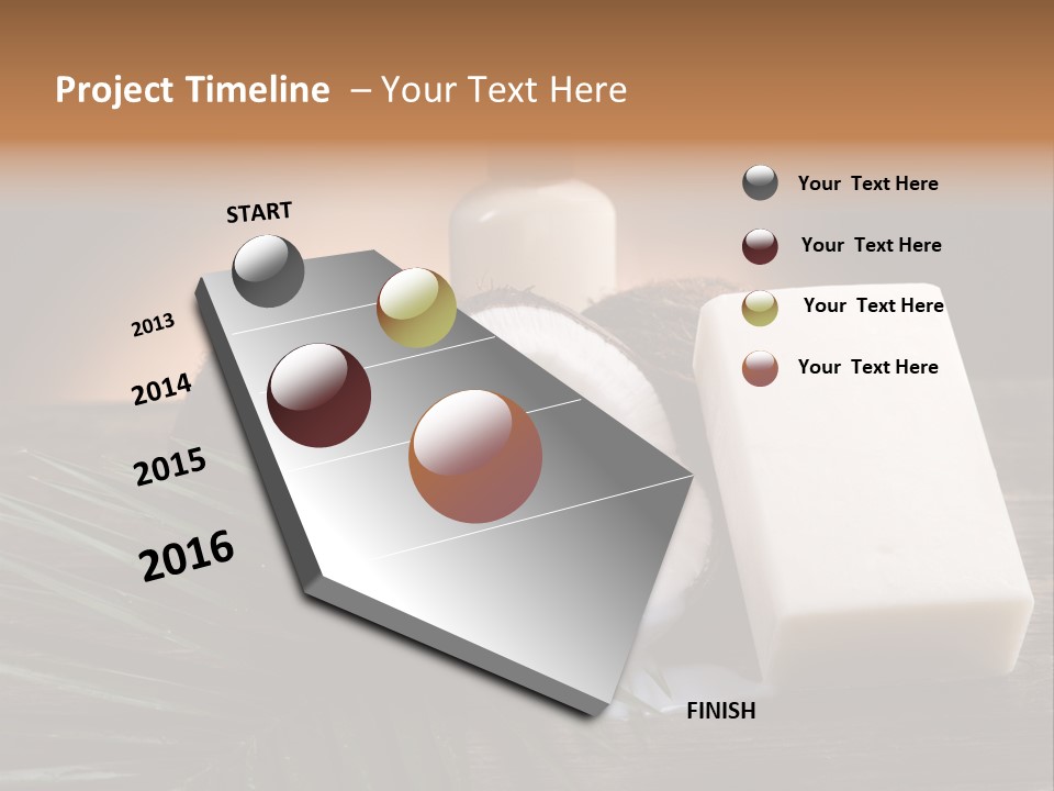 Bathroom Wood Green PowerPoint Template