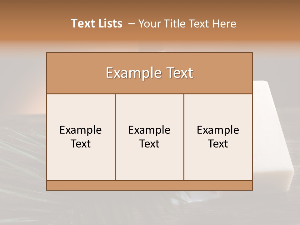 Bathroom Wood Green PowerPoint Template
