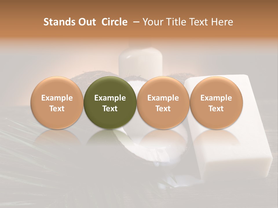 Bathroom Wood Green PowerPoint Template