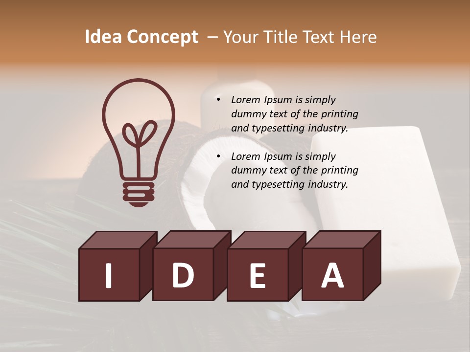 Bathroom Wood Green PowerPoint Template