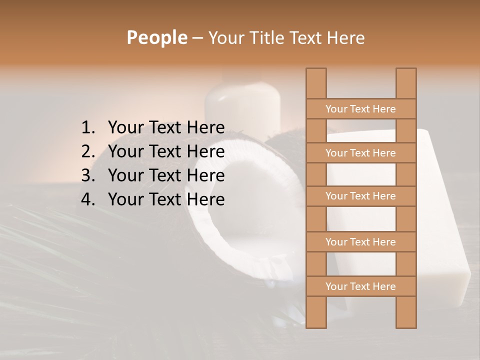 Bathroom Wood Green PowerPoint Template