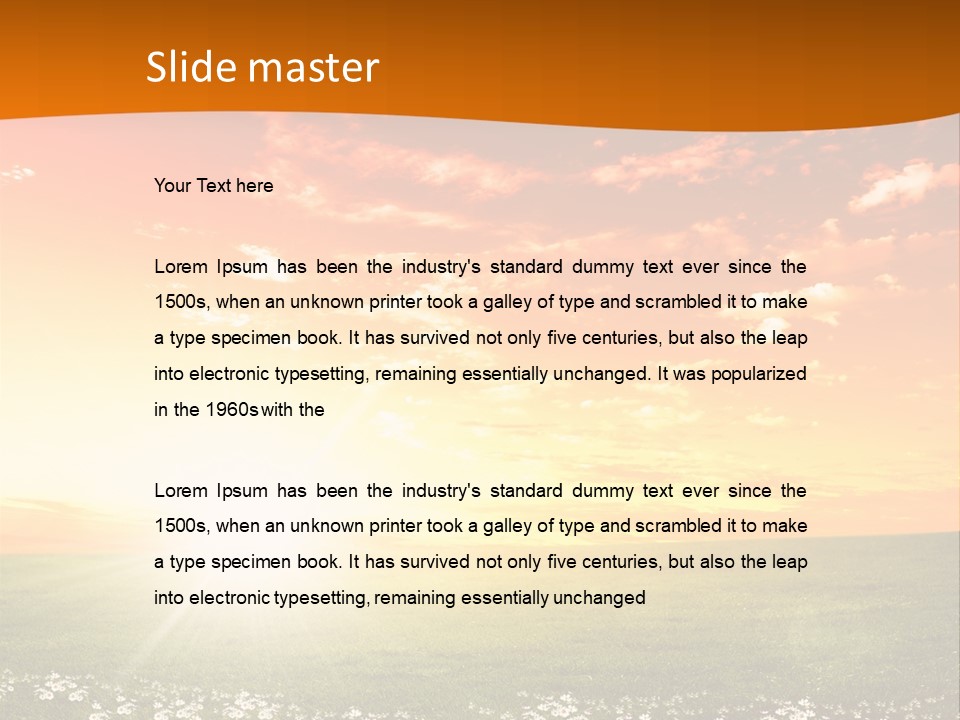 Luxury Coco Walnut PowerPoint Template