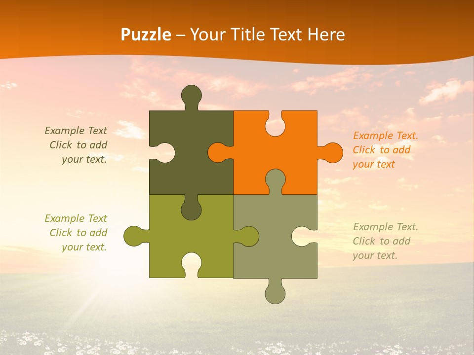 Luxury Coco Walnut PowerPoint Template