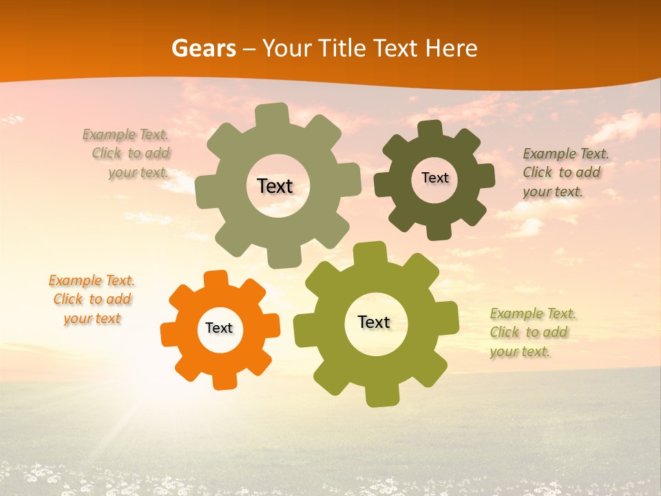 Luxury Coco Walnut PowerPoint Template