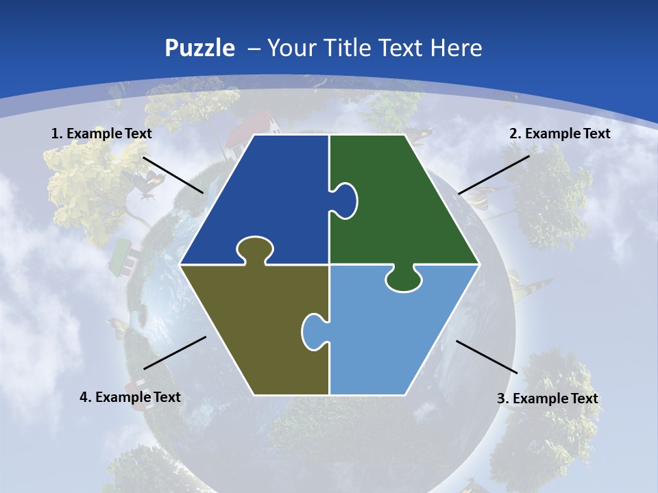 Aromatherapy White Leaves PowerPoint Template