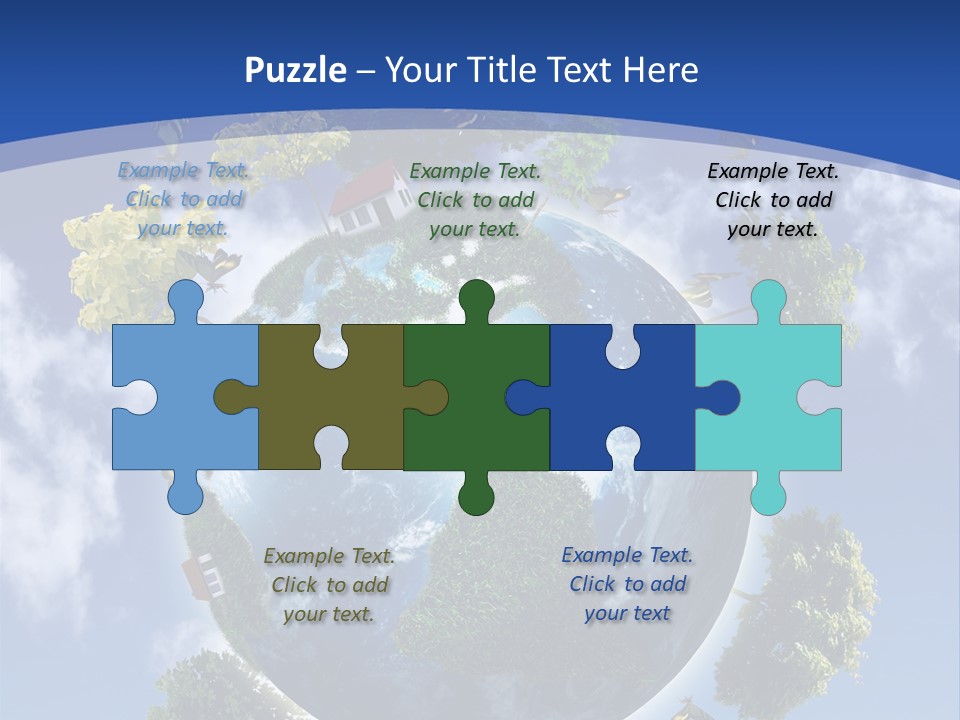 Aromatherapy White Leaves PowerPoint Template