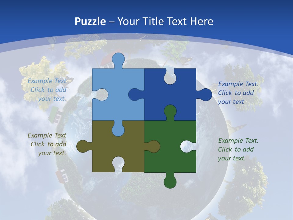 Aromatherapy White Leaves PowerPoint Template