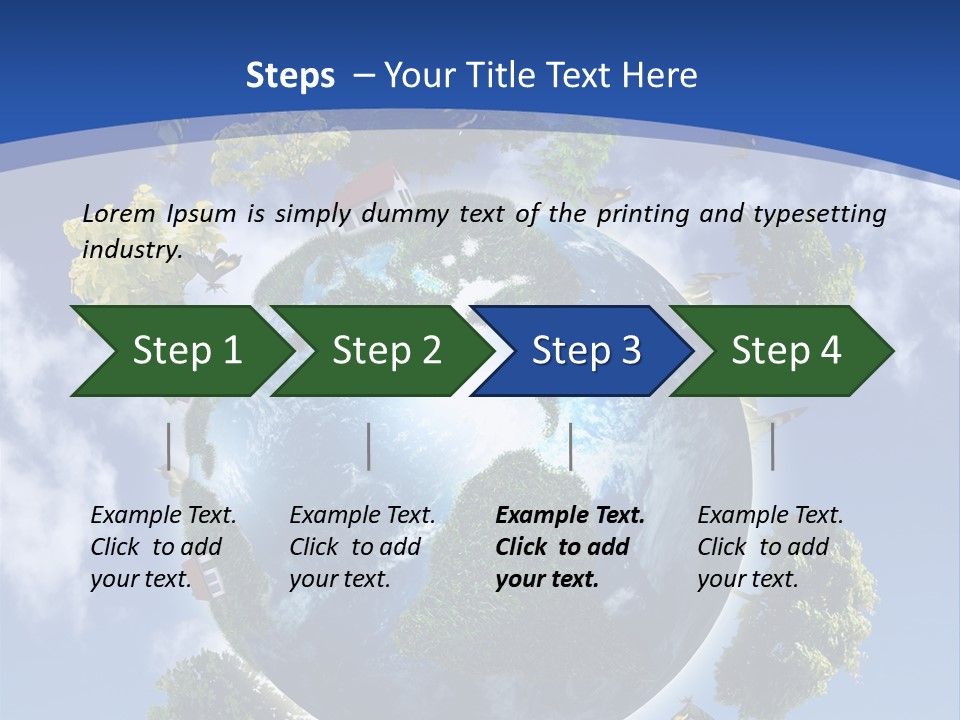 Aromatherapy White Leaves PowerPoint Template