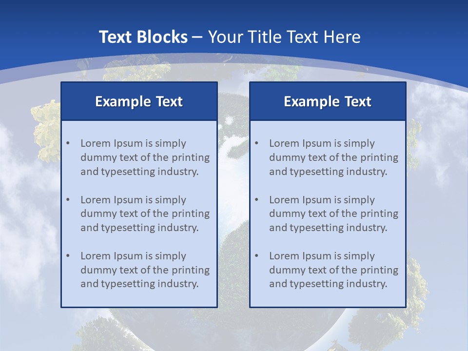 Aromatherapy White Leaves PowerPoint Template