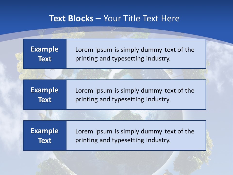 Aromatherapy White Leaves PowerPoint Template