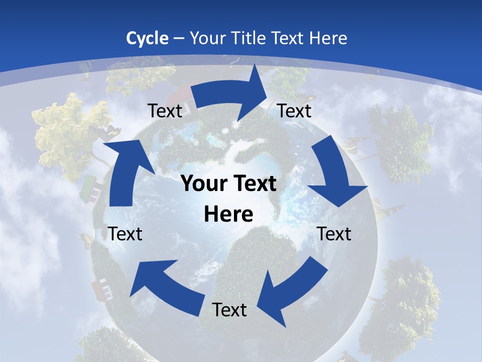 Aromatherapy White Leaves PowerPoint Template