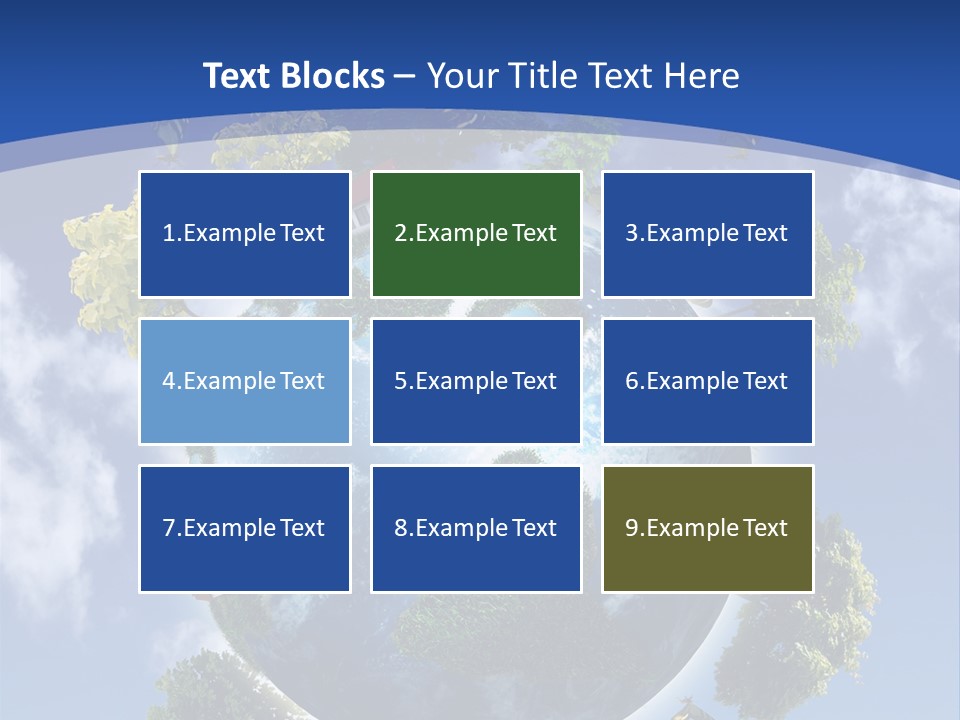 Aromatherapy White Leaves PowerPoint Template