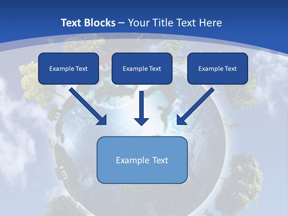 Aromatherapy White Leaves PowerPoint Template