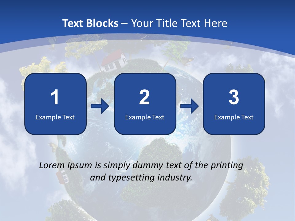 Aromatherapy White Leaves PowerPoint Template