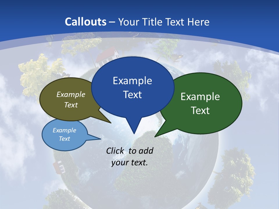 Aromatherapy White Leaves PowerPoint Template