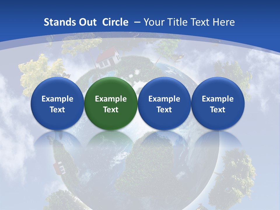 Aromatherapy White Leaves PowerPoint Template